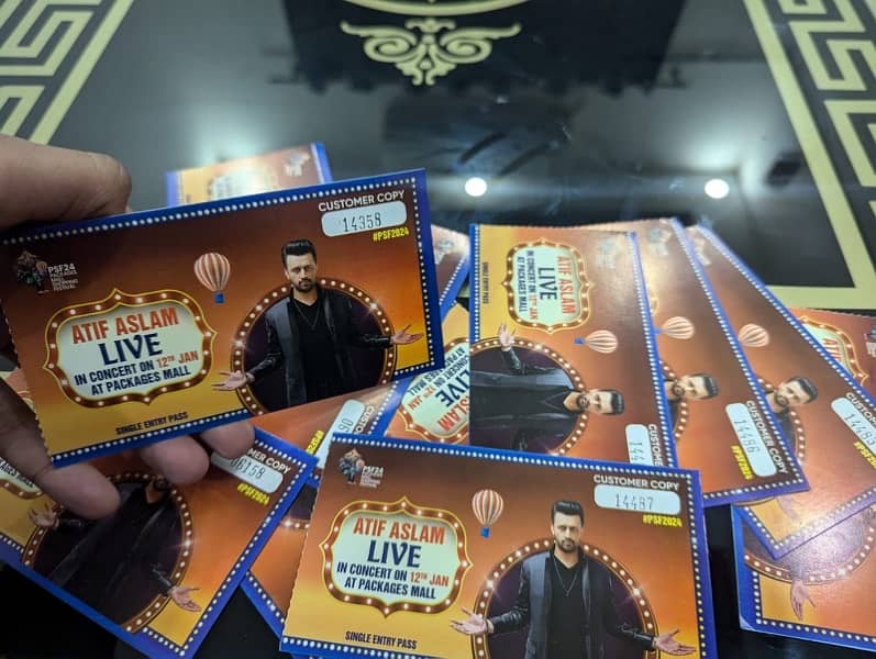 Atif Aslam Concert Passes/tickets 0