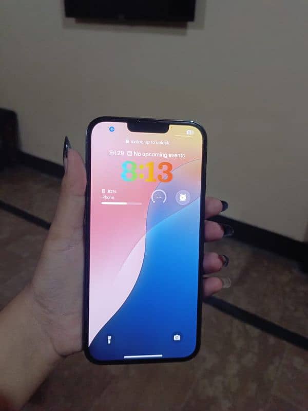 iphone 13 pro max sierra blue colour 128GB Jv 4 month sim time 5