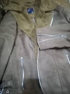 Uniworth brand suede leather jacket best for 5 to 6 feet people's