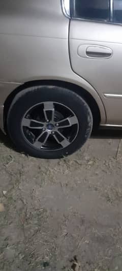 14 size rim and tyres. 185/65/14