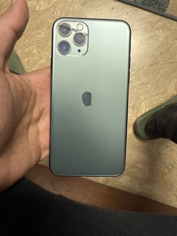 Green Iphone 11 pro pta approved 256gb 1