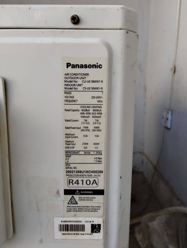 Panasonic t3 compressor DC inverter 4