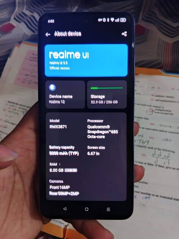 REALME 12 URGENT FOR SALE LIKE BRAND 1