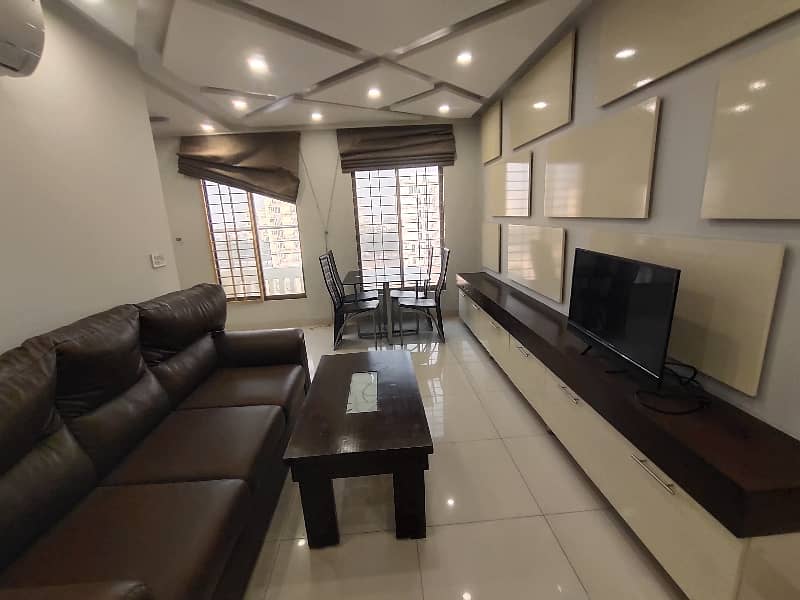 Furnished Apartment For Rent in Iqbal Block Bahria Town Lahore 0