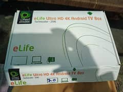 elife ultra hd 4k Android tv box