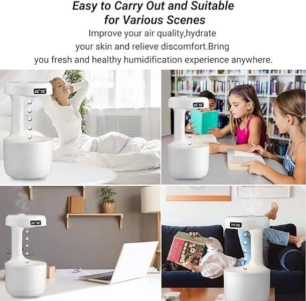 humidifier || anti-gravity water humidifier 6