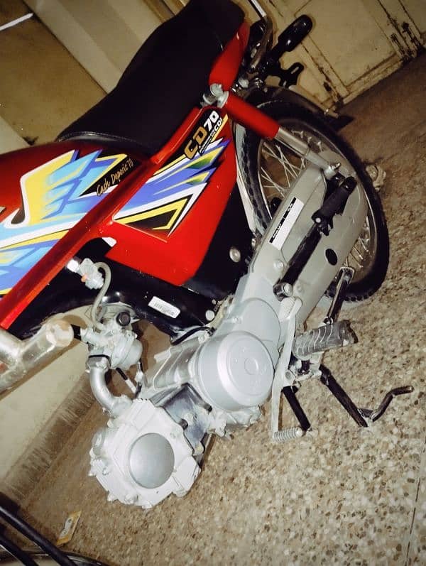 honda CD 70 sell lush new condition 1