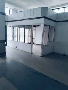 Ground Floor Hall with office kitchen bath Main Abbot Road near Shimla Hill Lahore