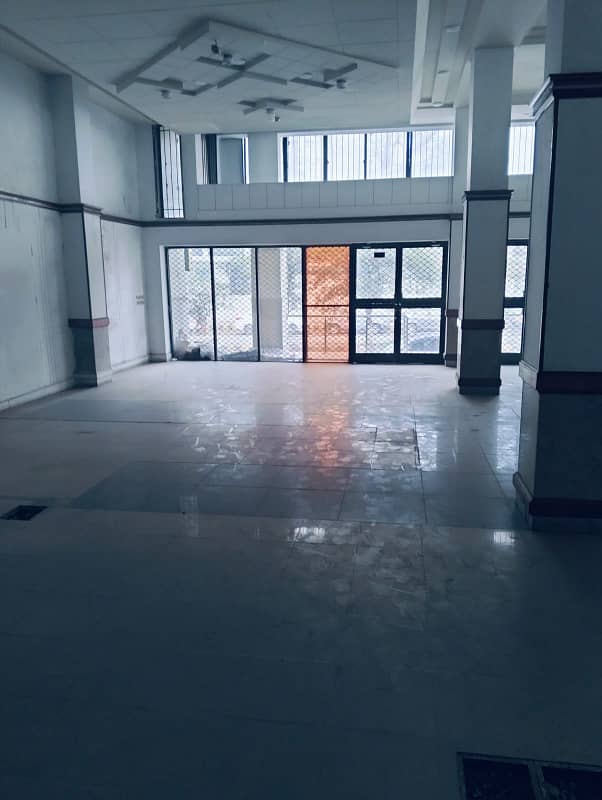 Ground Floor Hall with office kitchen bath Main Abbot Road near Shimla Hill Lahore 2