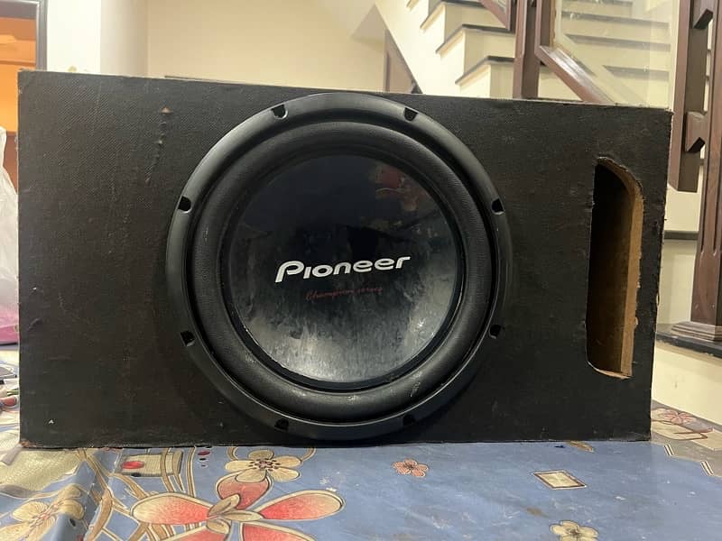 Rock mars always ahead Amplifier @ pioneer woofer 1