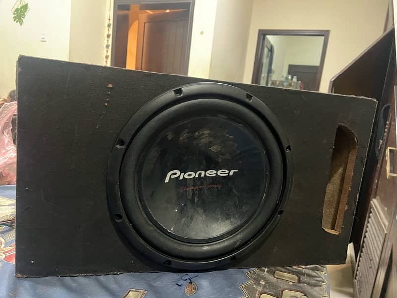 Rock mars always ahead Amplifier @ pioneer woofer 2