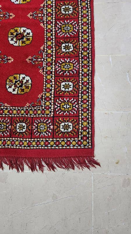 Authentic Bukhara Style Red Rug 8x5ft | Rawalpindi 1