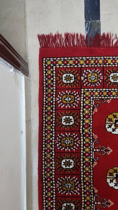 Authentic Bukhara Style Red Rug 8x5ft | Rawalpindi 3