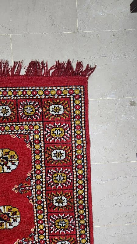 Authentic Bukhara Style Red Rug 8x5ft | Rawalpindi 4