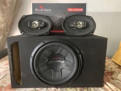 pioneer car sound system full kit