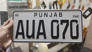 Embossed genuine A+new number plate available 03009475634 all home del