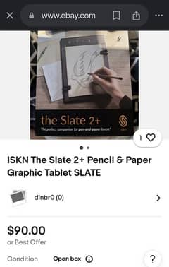 iSkin Slate 2+ for graphic designers and drawing painters