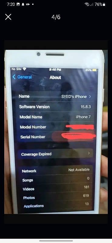 Iphone 7 non-pta 128 gb 2