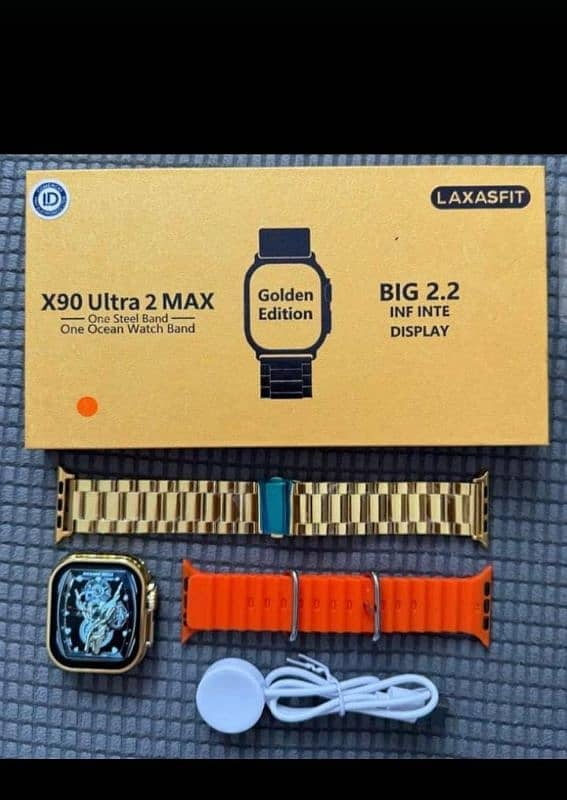 X90 Ultra 2 Max Gold Edition Box pack. 0