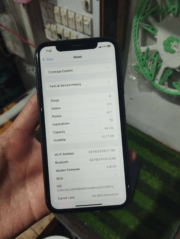 iphone 11 fectery unlocked all sim working 5