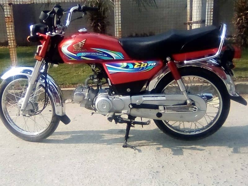 Honda cd 70 lush condition Rawalpindi register 0