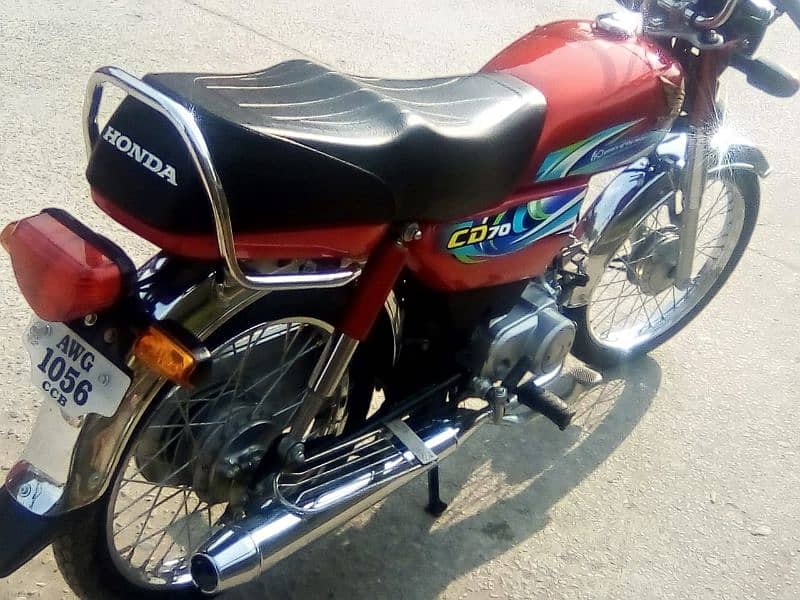 Honda cd 70 lush condition Rawalpindi register 2