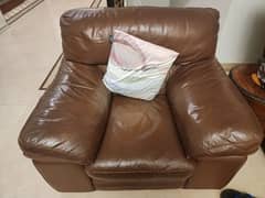 LAZYBOY Leather Sofa Set 3+2+1