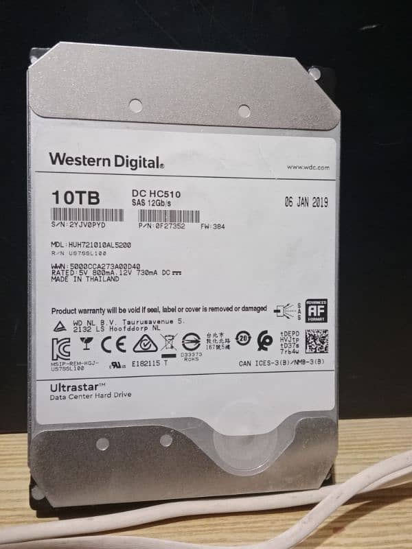 10Tb had drive 0