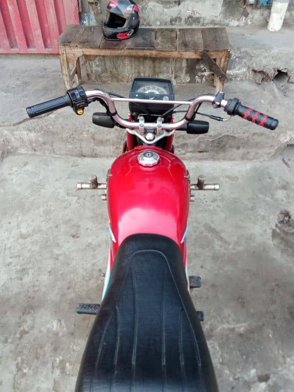 Honda CD 70 red 2019 model registered 2024 0