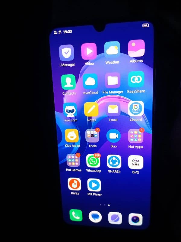 Vivo v 11 pro RAM Memory 6/128 all ok 7