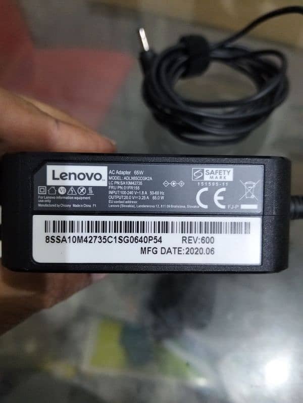 Lenovo laptop charger importet 1