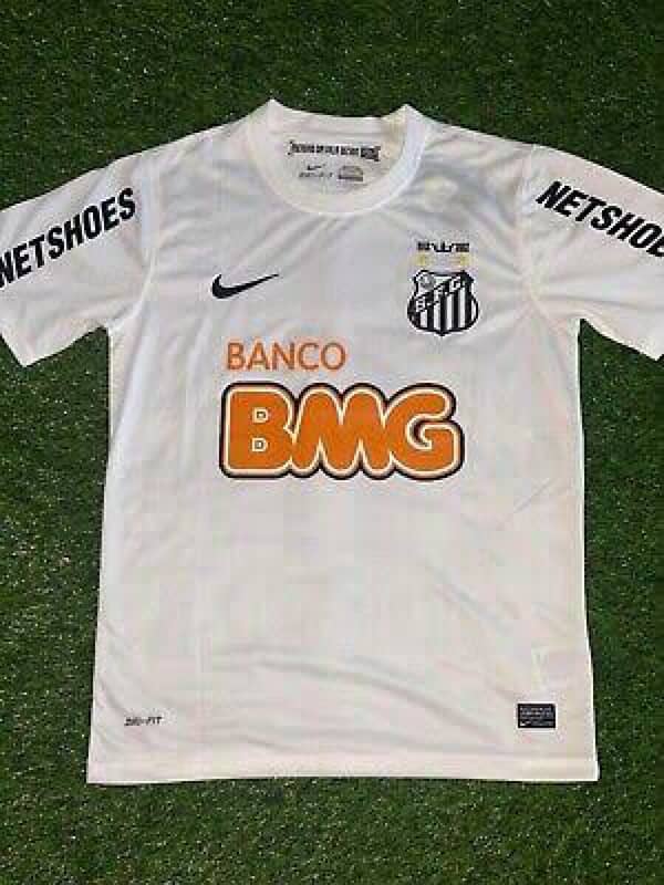 Santos 2011/12 Neymar Jersey White Medium Size 5