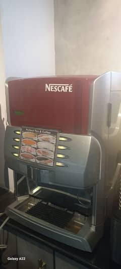 Nescafé coffee and tea machine.