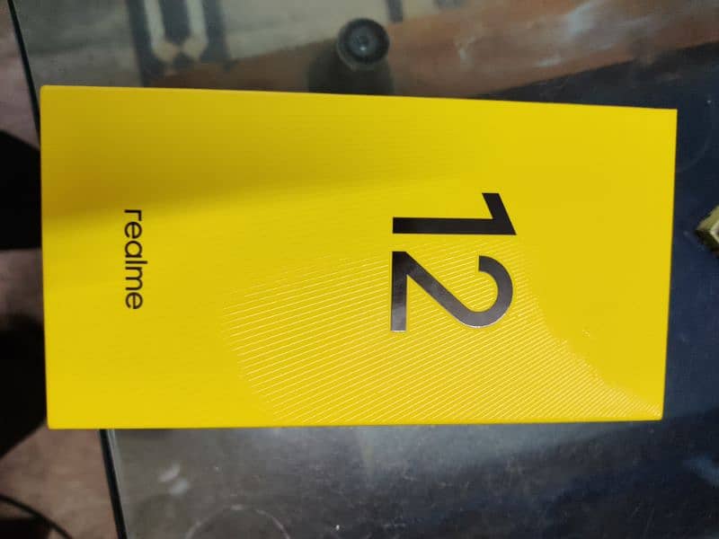 Realme 12 brand new only open box 0