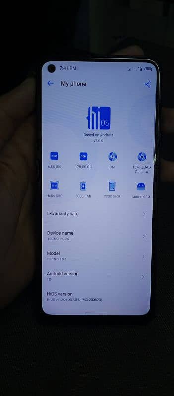 Tecno pova 6/128 Original condition 10/9 6