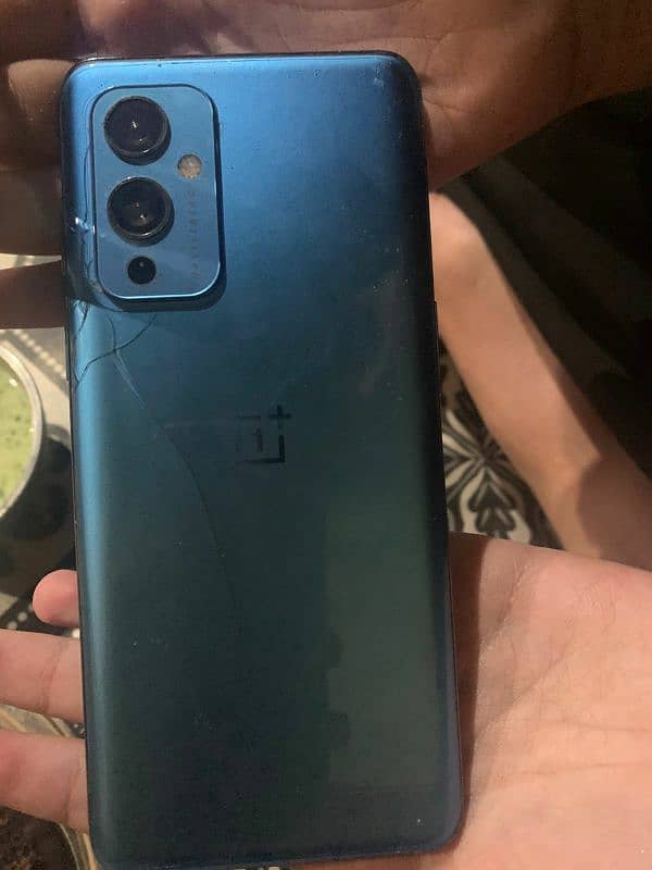 OnePlus 9 green line 0