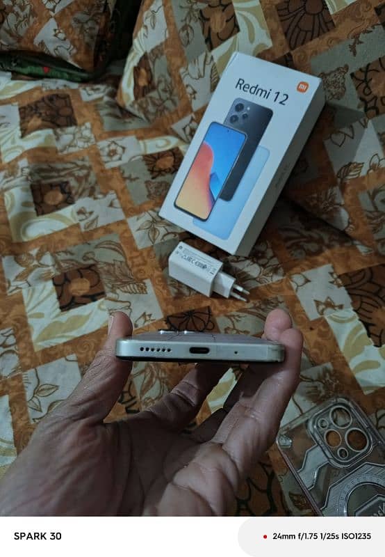 Redmi 12 silver wahite 8/128 Gb hy full box 1