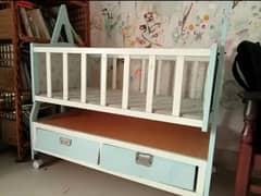 kids bed & jhoola