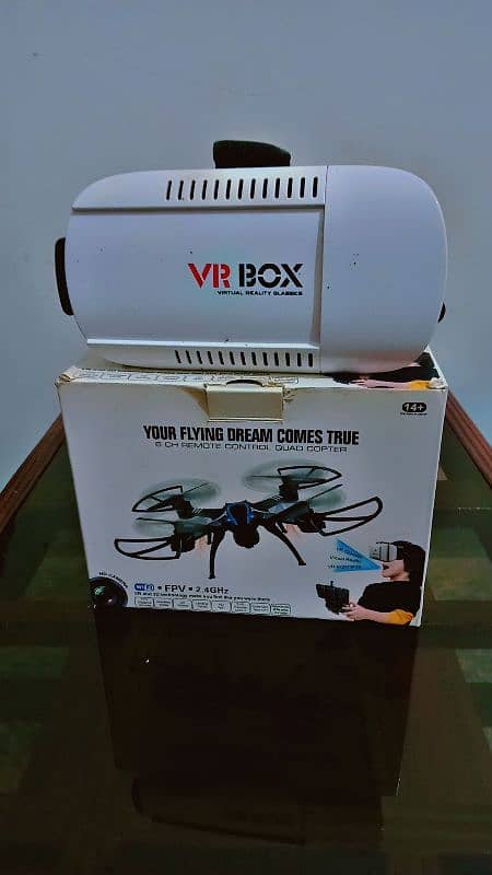 VR box for drone shoot 0