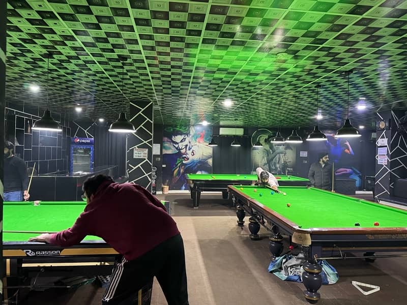 Running business for sale professional snooker club for sale 3