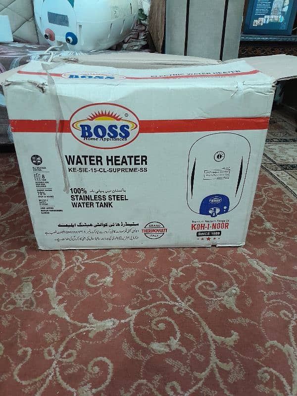 Boss Electric Geyser (15 liters) 0