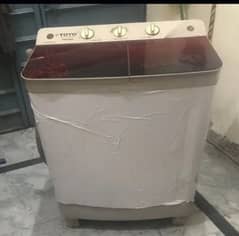 toyo dual tub washer dryer perfectly working and genuine 03004102439