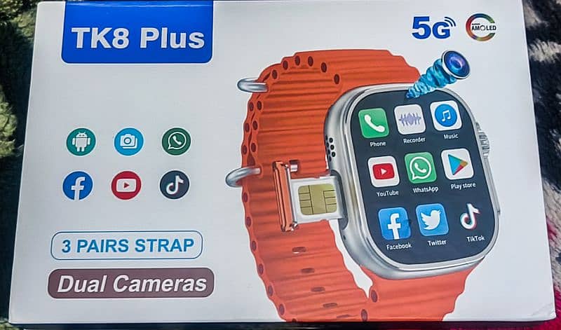 Tk8 Plus 5G Android Smart watch 0