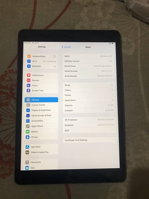 ipad 7th gen 5