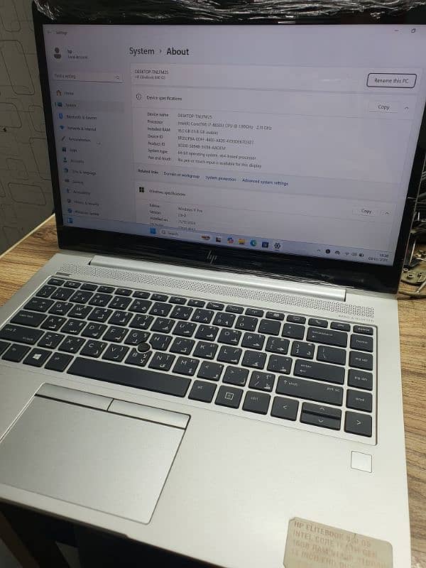 Hp EliteBook 840 16/512 i7 0