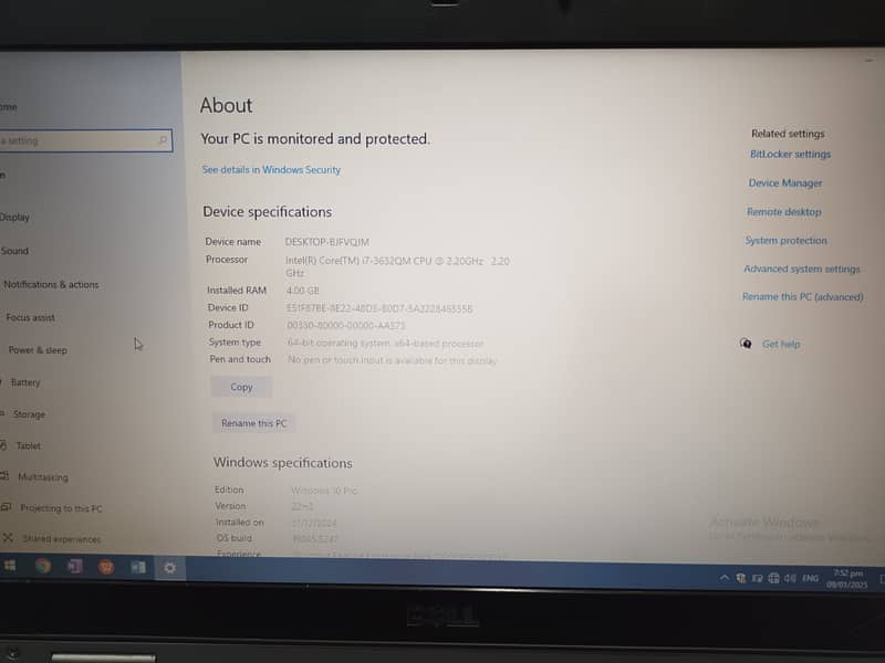 Dell Core i7 3632QM (3rd generation) 6