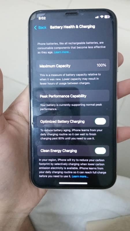 IPHONE X 64 GB PTA APPROVED 5