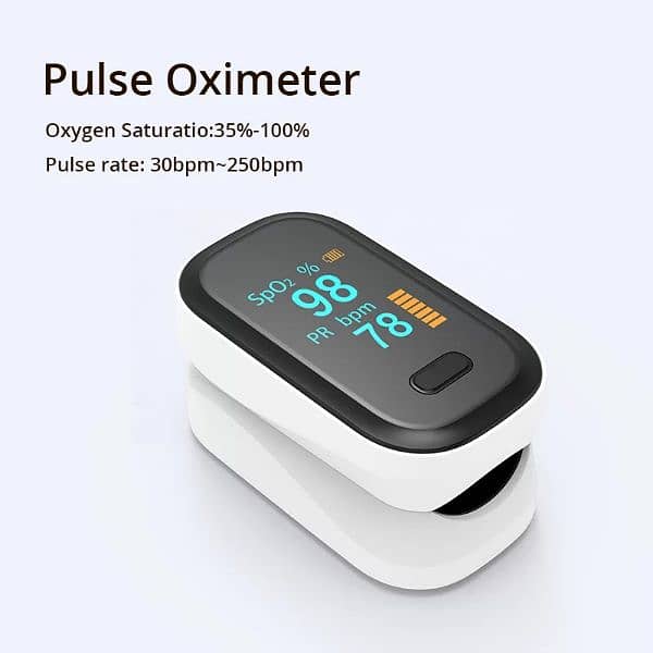 Finger Pulse Oximeter SPO2 PR PI RR Monitoring Oxygen Saturati 6