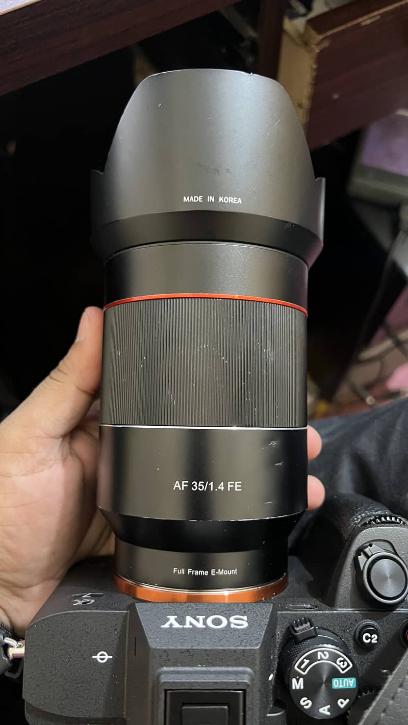 Samyang 35mm f1.4 Sony E-mount for sale 4