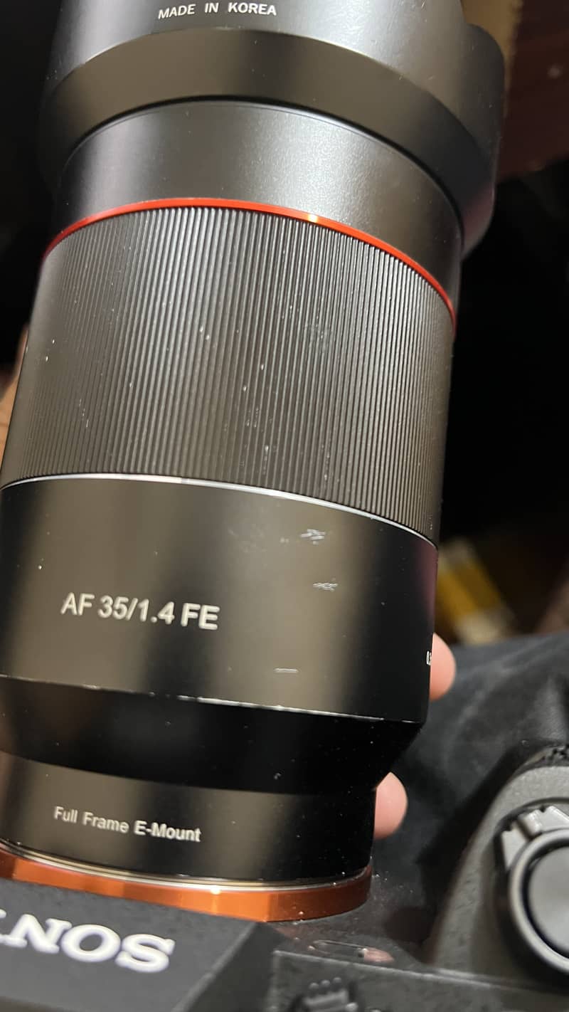 Samyang 35mm f1.4 Sony E-mount for sale 5